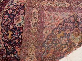 Antique Persian with writen  Circa 1880 or 1890                        