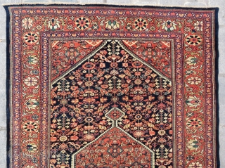 Antique Malayer rug wonderful colors and very good condition all original Circa 1900                    