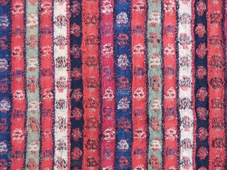 Antique Sivas shawl wool and wool incredible fine work and like rainbow colors 1,27x69 cm ( 27'' x 50'' inches ) Circa 1820-1835          