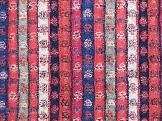 Antique Sivas shawl wool and wool incredible fine work and like rainbow colors 1,27x69 cm ( 27'' x 50'' inches ) Circa 1820-1835          