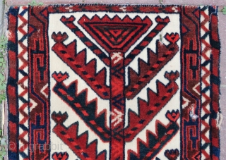 Turkoman tent bant wonderful colors and very nice condition size 1,05x41 cm  and circa 1900                 