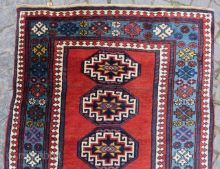 Antique very nice colors runner all original memnulk gul size 4,05x1,05 cm Circa 1890-1900                   