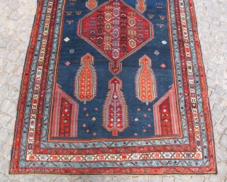 Antique Shıkly carpet circa 1900, excellent condition, wonderful colors. Size: 2,60 x 1,66 cm // 8,53" x 5,45"               