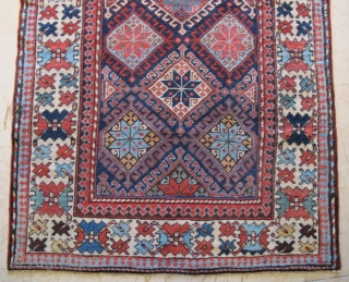 Antique Persian Galleria rug Circa 1880 or 1890                         