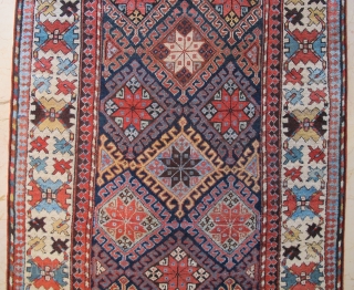 Antique Persian Galleria rug Circa 1880 or 1890                         