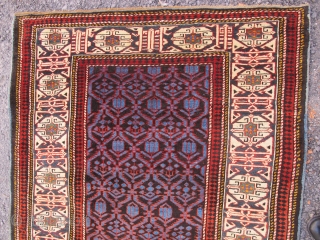 Antique Caucasian Shirvan Dagestan Wonderful Colors and Excellent condition all orginal. Size is 5''7 x 3''3 Ft (1,75 x 1,00 cm ) Circa 1900         