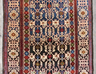 Caucassian Shirvan Konagent wonderful colors and excellent condition all original size 1,78x1,03 cm Circa 1900                  