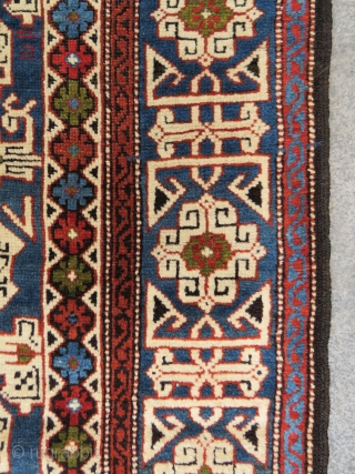 Caucassian Shirvan Konagent wonderful colors and excellent condition all original size 1,78x1,03 cm Circa 1900                  