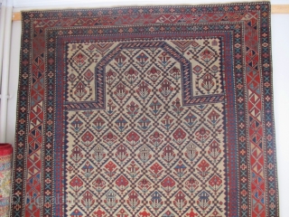 Antique Caucasian Marasaly rug wonderful colours and size 1,58 X 1,39 cm Circa 1880                   