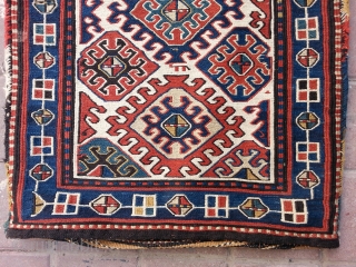 Antique Shahsawen Bag wonderful colours and excellent condition all orginal and size:27 x 23 inches (66x58 cm) Circa 1880 or 1890            