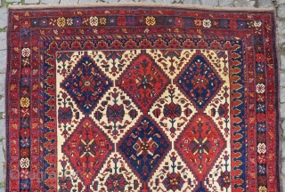 Wonderful Avshar rug like tile colors very nice condition all original Circa 1890-1900                    