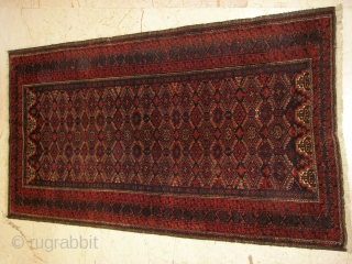 Antique Baluch rug wonderful wool and wonderful colours excellent condition all orginal no tuch hand and very fine work size: 1,72 X 0,95 cm ( 5''6 X 3''1 foot)    