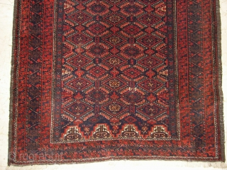 Antique Baluch rug wonderful wool and wonderful colours excellent condition all orginal no tuch hand and very fine work size: 1,72 X 0,95 cm ( 5''6 X 3''1 foot)    