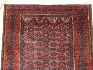 Antique Baluch rug wonderful wool and wonderful colours excellent condition all orginal no tuch hand and very fine work size: 1,72 X 0,95 cm ( 5''6 X 3''1 foot)    