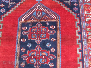 Antique Caucasian Kasak is wonderful colors and excellent condition all orginal no tuch hand just we washed and ready size:2,46x1,78 cm Circa 1880 it has very nice apricots color and with nice  ...