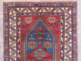 Antique Fahkrolo Kasak aria very nice and all orginal kasak rug I think Circa 1880 or 1890  full pile and size:2,30x1,40 cm          