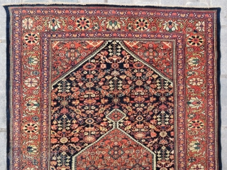 Persian Malayer rug very nice colors and good condition all original Circa 1880-1890                    