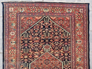 Persian Malayer rug very nice colors and good condition all original Circa 1880-1890                    