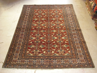 Caucasian Lotto design Kuba shirvan wonderful colours and excellent condition all orginal very fine Circa 1900                 