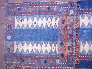 Caucasian Saddle bag  wonderful colours and excellent condition all orginal  with arabic date 1333                 