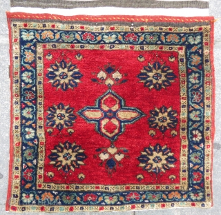 Central Anatolian tashpinar saddle bag (Wedding bag)wonderful colors anbd excellent condition all original Circa 1900-1910                  