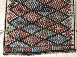 Caucasian Werne technique bag face, wonderful colours and excellent condition.
Size: 50x50 cm
Circa: 1905-1910                    