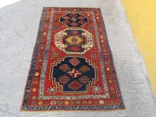 Antique Kasak Lori circa 1900 excellent condition very good colors size: 2,43 X 1,58 cm                  