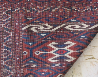 Turkoman rug very nice colors and amazing condition and size 2,18 x 1,33 cm Circa 1900 - 1910               