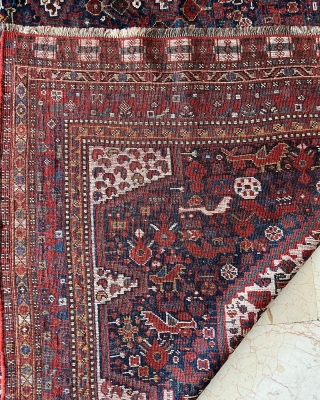 Khamseh Rug size 2,76x1,50 cm wonderful colors nice condition all original Circa 1890-1900 #khamseh #carpets #kilims #antique #decorative #antiquecarpet #interiordesign #fineart #uniqueart #uniquecollection #persianart #exclusiveart #carpetcollection #interiorarchitecture #interiors #handcrafted #houseinteriors #homedecoration #luxurylifestyle  ...