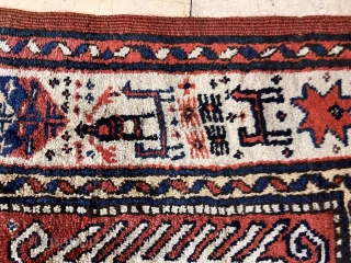 Antique Tribal Magnificent Jaff rug 4’11”x10’11” feet ( 1,50x3,33 cm )  very nice colors and  excellent condition all original AVAILABLE if need any more information please contact E-mail : sahcarpets@gmail.com  ...