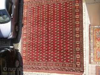 Antique  Turkoman silk weave  wonderful colours and very nice condition all orginal   Circa 1900               