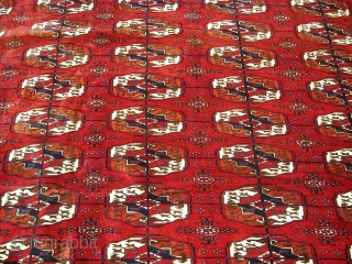 Antique  Turkoman silk weave  wonderful colours and very nice condition all orginal   Circa 1900               