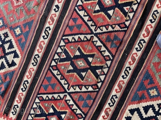 Antique Kilim nice colors and nice condition 
İf you need any more information please contact sahcarpets@gmail.com or for Whatsapp +905358635050 
Thank you very much 
#kilim #art #handmaderug      