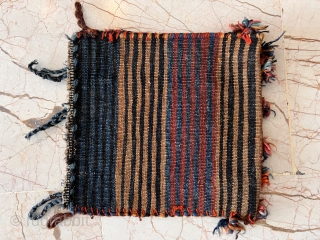 Old Afshar bag nice colors and very nice condition all original size 1”x1” feet (30x30 cm ) if any more information please contact mail sahcarpets@gmail.com or WhatsApp & Viber +905358635050 please contact  ...