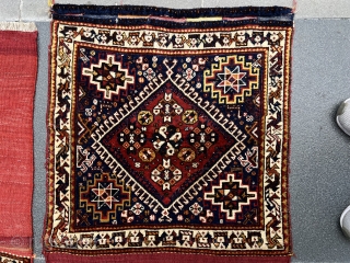 Old Qashgai bag faces pair nice colors and nice conditions all original AVAILABLE if need any more information please contact DM - E-mail  sahcarpets@gmail.com  or WhatsApp +905358635050 
Thank you very  ...