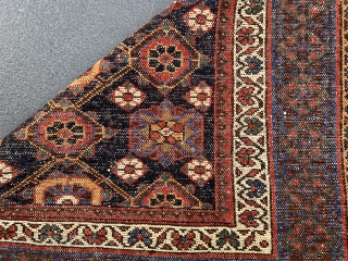 Antique Rare Veramin Rug very nice colors and nice conditions all original AVAILABLE if need any more information please contact DM - E-mail  sahcarpets@gmail.com  or WhatsApp +905358635050 
Thank you very  ...