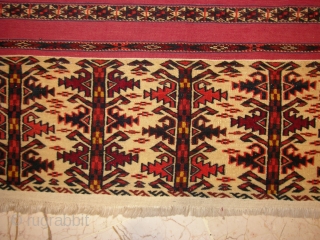 Antique Turkoman Akchuval wonderful colours and excellent condition all orginal very fine  Circa 1890                  