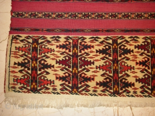 Antique Turkoman Akchuval wonderful colours and excellent condition all orginal very fine  Circa 1890                  