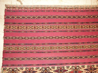 Antique Turkoman Akchuval wonderful colours and excellent condition all orginal very fine  Circa 1890                  