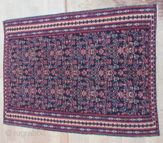 Antique Seneh kilim very nice colors and very nice condition Sirca 1900 or 1910                   