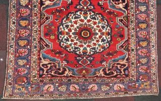 Antique Ferhan rug wonderful colors and excellent condition all original size 2,05x1,36 cm Circa 1900                  