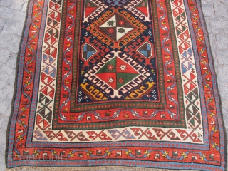 Antique Karabag (Talish ) Gallery rug wonderful colours and excellent condition all orginal Circa 1875                  