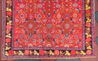 Karabagh Rug wonderful colors and excellent condition all original size 3,90x1,54 cm Circa 1900                   