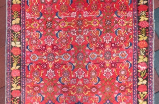 Karabagh Rug wonderful colors and excellent condition all original size 3,90x1,54 cm Circa 1900                   