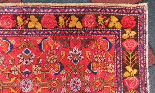 Karabagh Rug wonderful colors and excellent condition all original size 3,90x1,54 cm Circa 1900                   