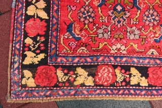 Karabagh Rug wonderful colors and excellent condition all original size 3,90x1,54 cm Circa 1900                   