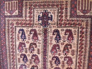 Baluch rug wonderful colours and excellent condition all orginal size: 2,00 X 1,12 cm Circa 1900                 