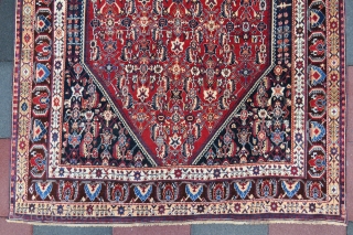 Qashgai Kashguly wonderful colors and very nice condition all original Size 2,54x1,75 cm Circa 1900                  