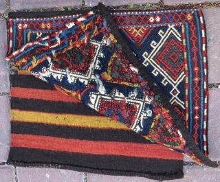 Antique caucasian Verneh technic chanteh all vegetable colors and excellent condition all original Circa 1890                  