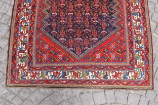 Antique Malayer carpet 19. century very nice condition , wonderful colours size: 1,40 X 1,96 cm                 